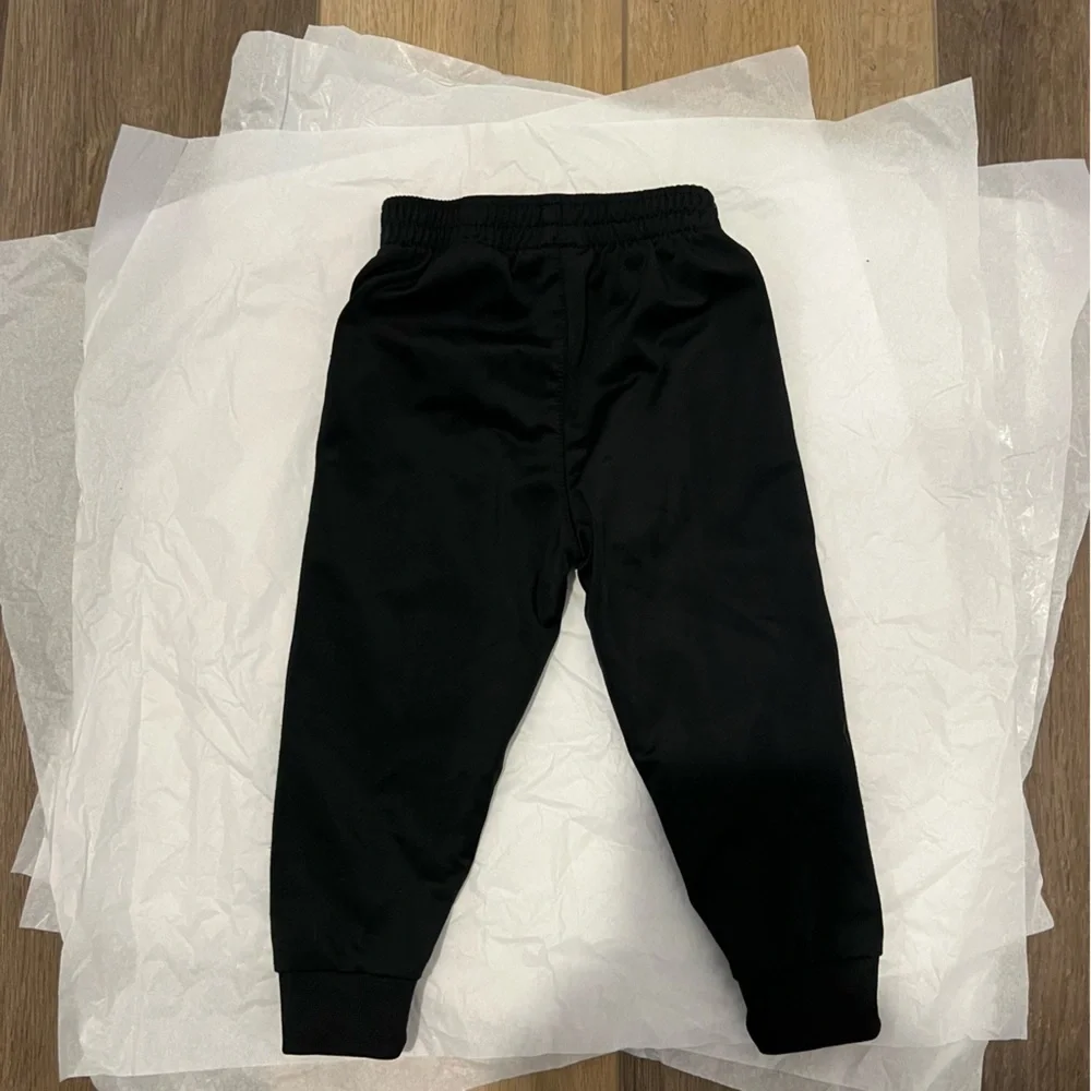 Nike Red and Black Draft Pick top and black jogger pants size 18 months